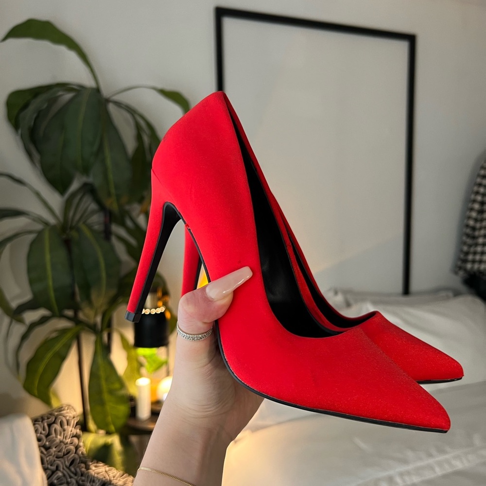 Call It Spring Red Pumps